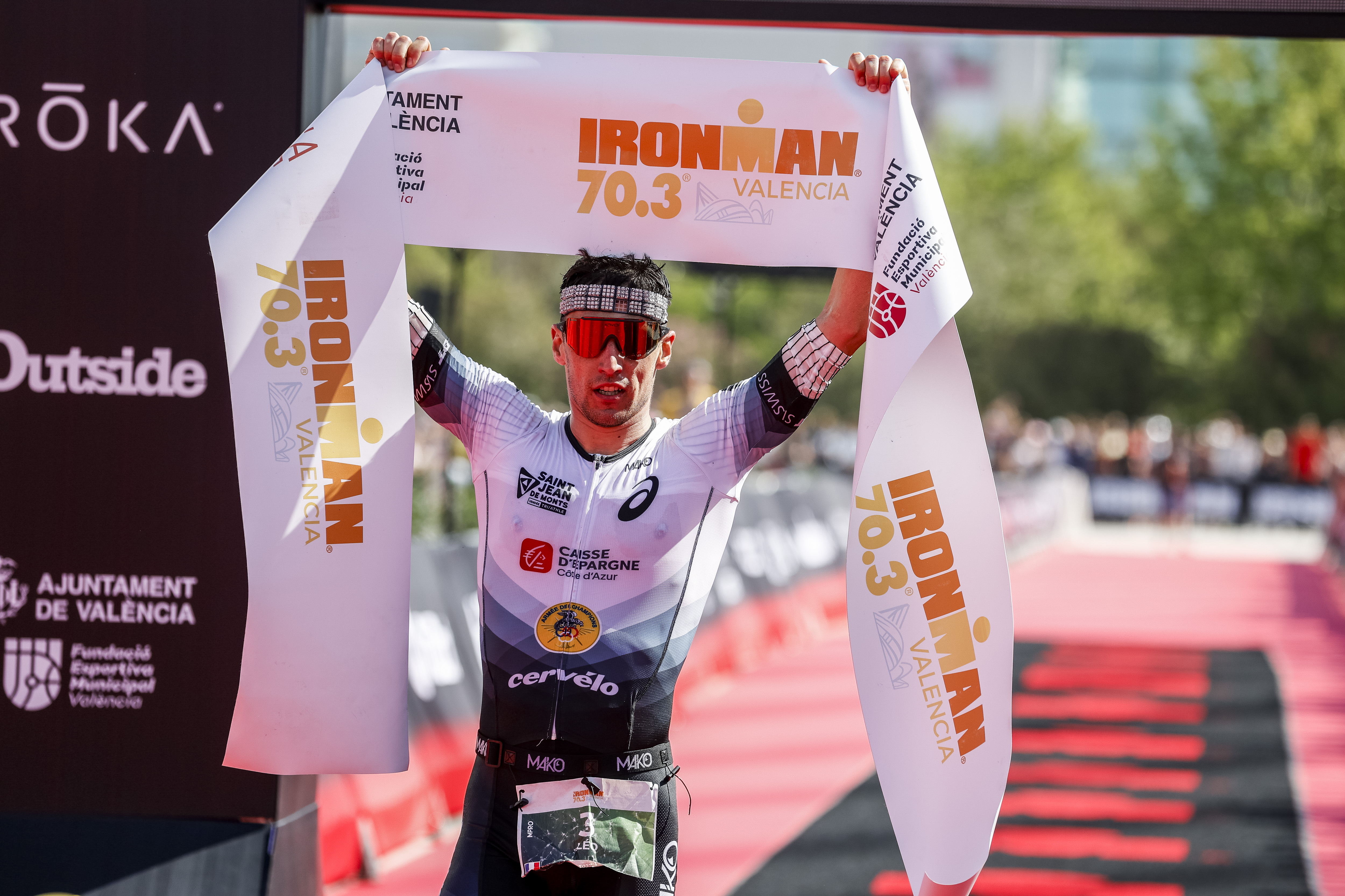 Léo Bergére i Laura Madsen fan història en l'Ironman 70.3 València.