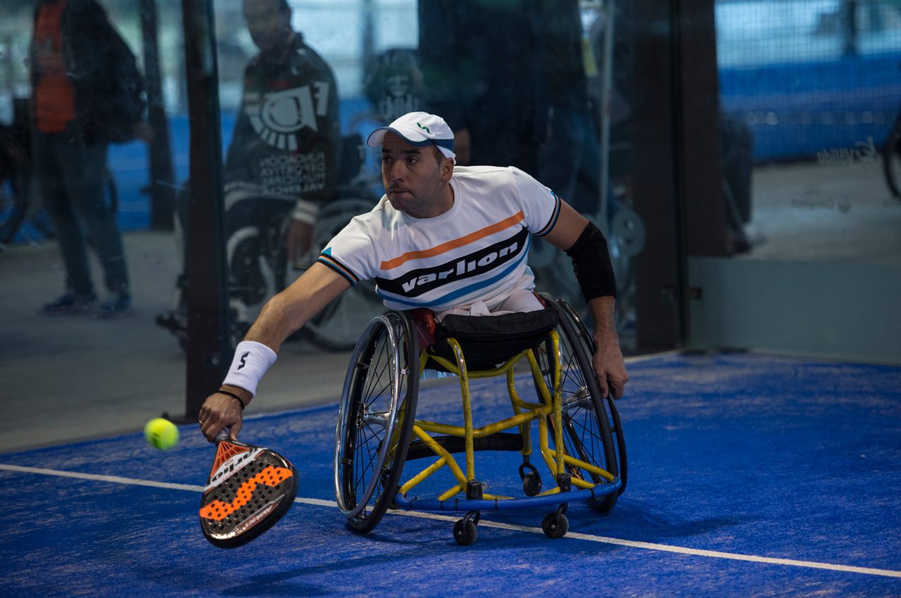 Las instalaciones municipales del Polideportivo Juan Antonio Samaranch acogerán la Copa de España de pádel en silla de ruedas