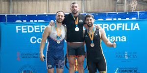 El Club de Halterofilia Cabanyal consigue 3 medallas en el Campeonato Absoluto de la Comunidad Valenciana