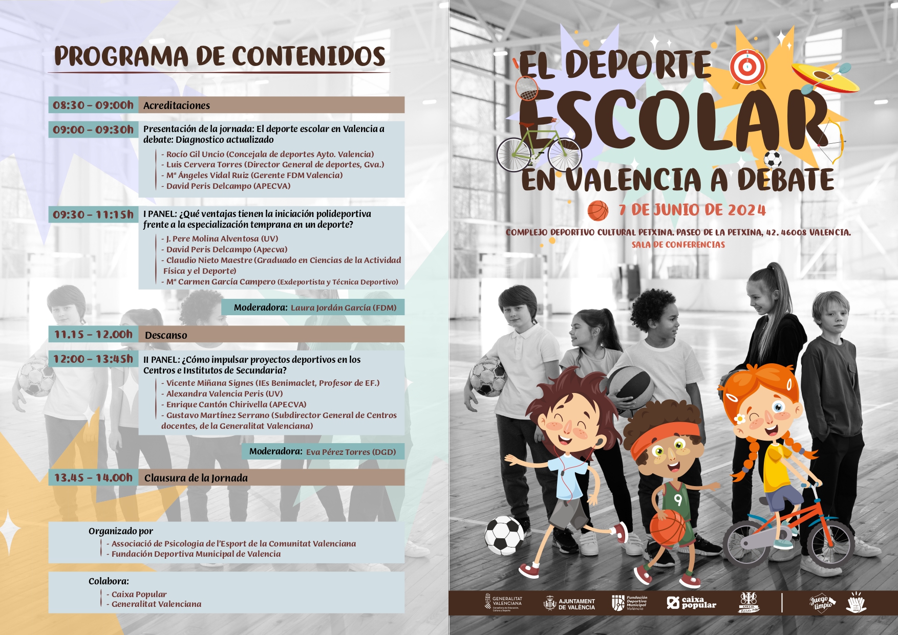 Descargar el díptico con toda la información.