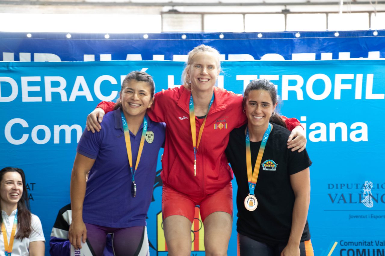 El Club d'Halterofília Cabanyal aconseguix 3 medalles en el Campionat Absolut de la Comunitat Valenciana