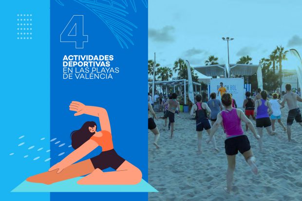 Clic per a descarregar totes les activitats esportives gratuïtes a les platges de València