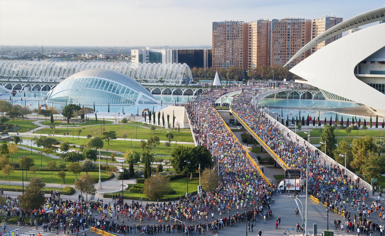 Maratón en barcelona