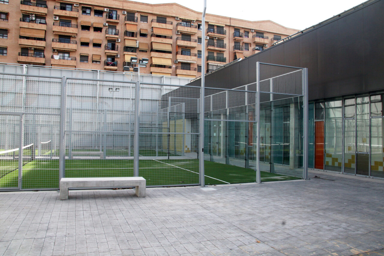 Patio norte Fundación Deportiva Municipal Valencia