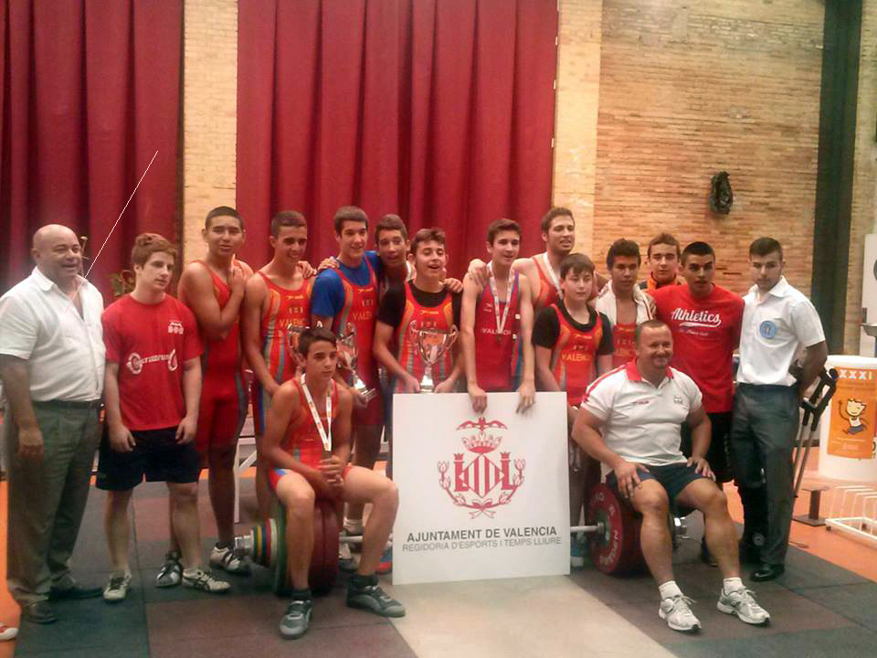 El València Club d'Halterofília guanya els Jocs Esportius de la
