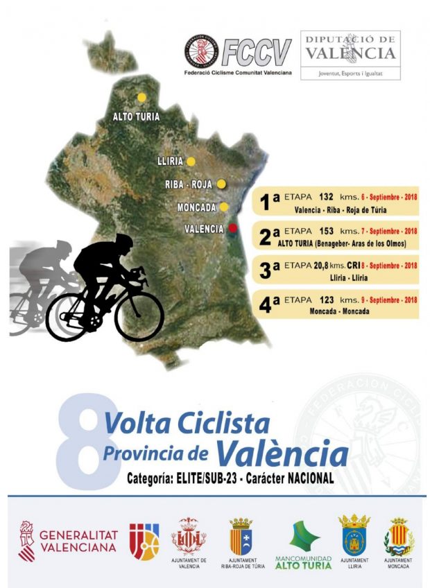 Cartel X Volta Ciclista a la Provincia de València Fundación