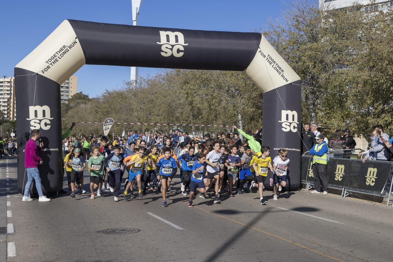 Mini Maratón València MSC 2026 en Paseo de La Alameda