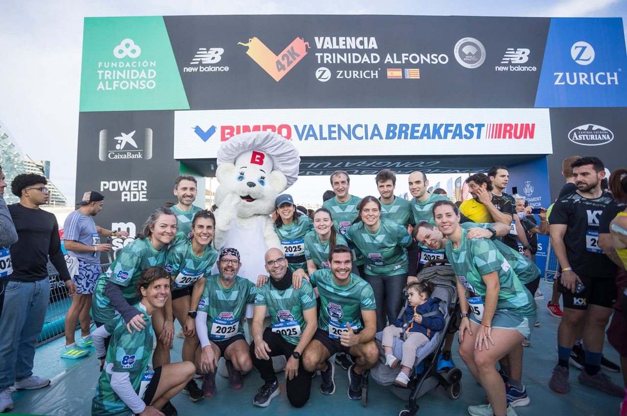 Bimbo València Breakfast Run 2026 en Circuito 5K Jardí del Túria
